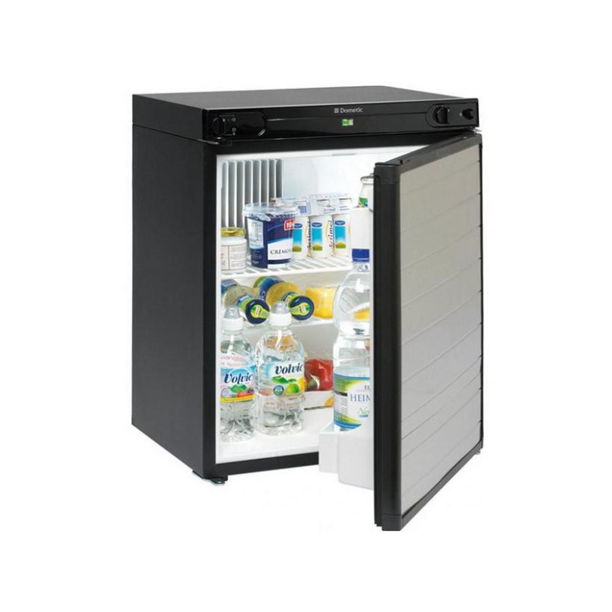 Voir la diapositive 2 : DOMETIC Réfrigérateur à absorption 61l 12v/230v/gaz noir - RF60-1