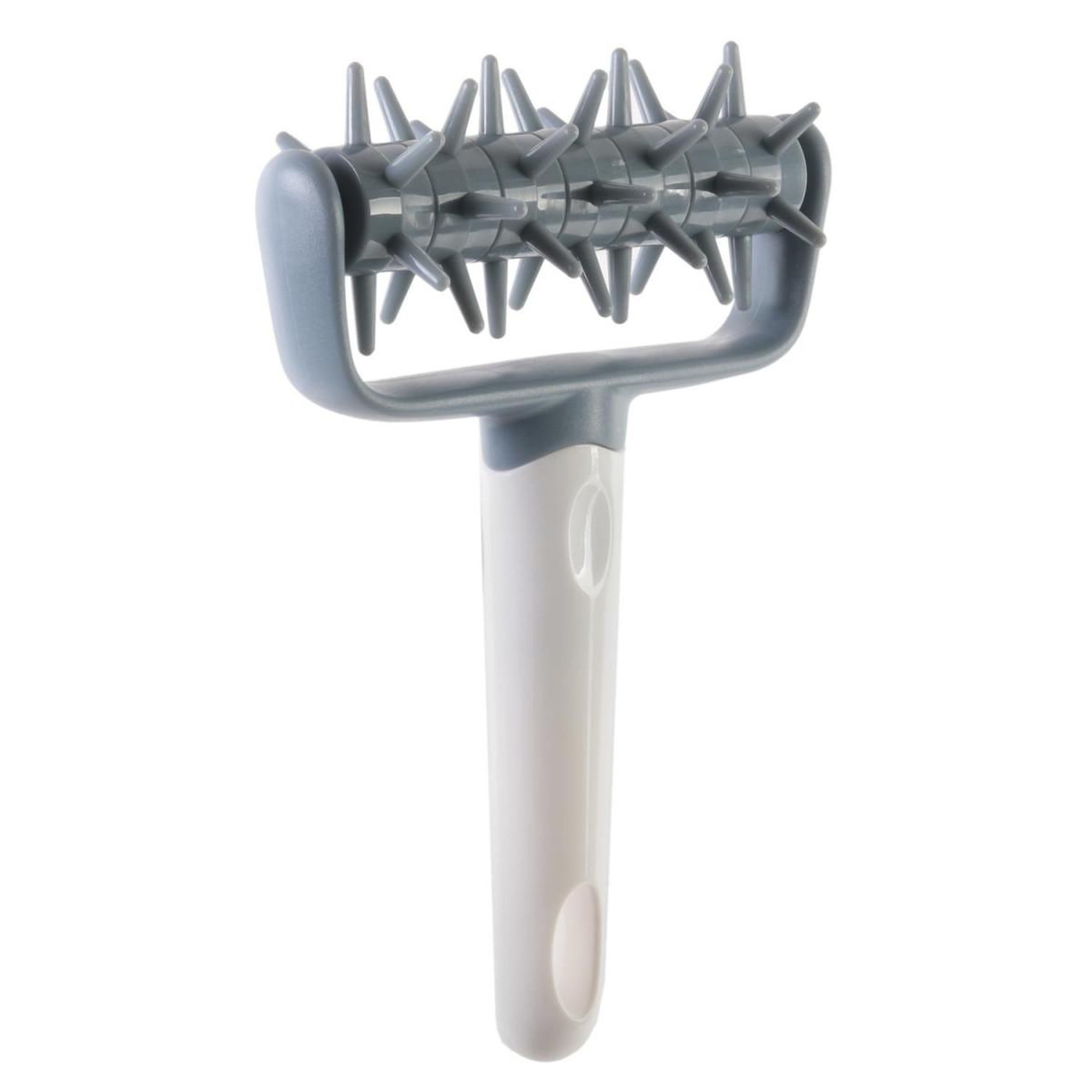 Voir la diapositive 2 : Lily Cook Aérateur de pâte  rouleau  17cm blanc & gris