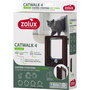 Voir la diapositive 3 : Zolux Chatière 4 positions avec tunnel - ZOLUX - L20 x H25 cm - Pour porte bois, PVC, métal - Catwalk - Marron