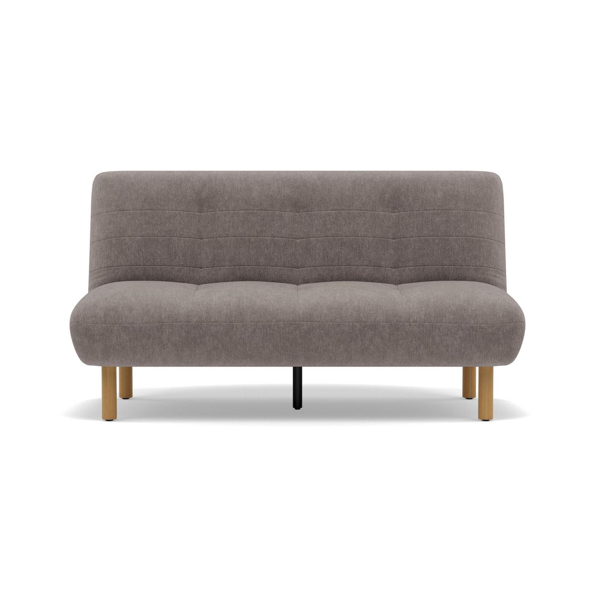 BEST MOBILIER Soan - banquette 2 places convertible clic-clac en velours texturé