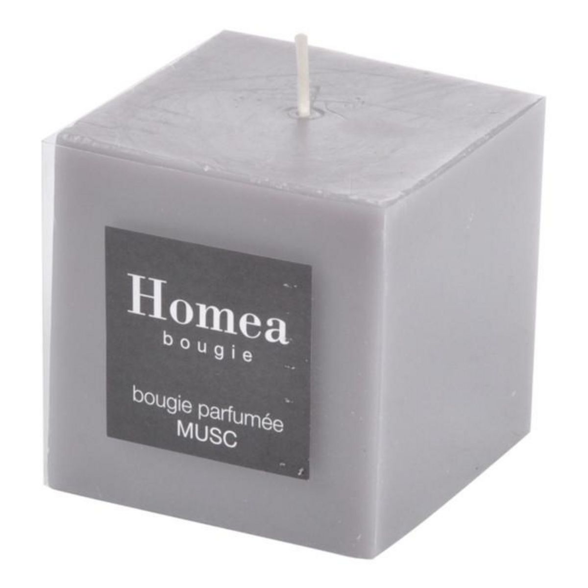 Paris Prix Bougie Parfumée  Cube  7cm Musc