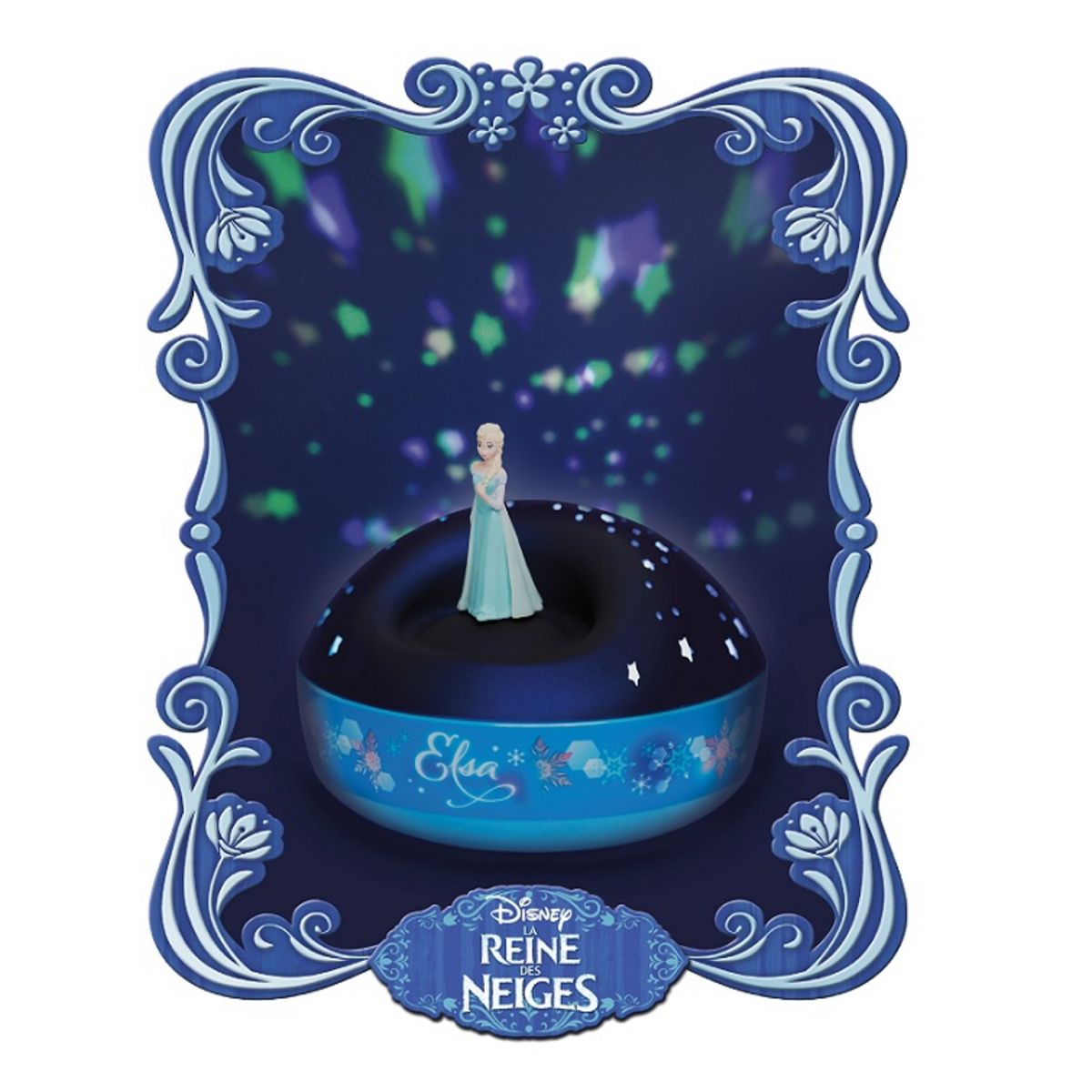 Frozen Projecteur d'étoiles musical Elsa Reine des Neiges