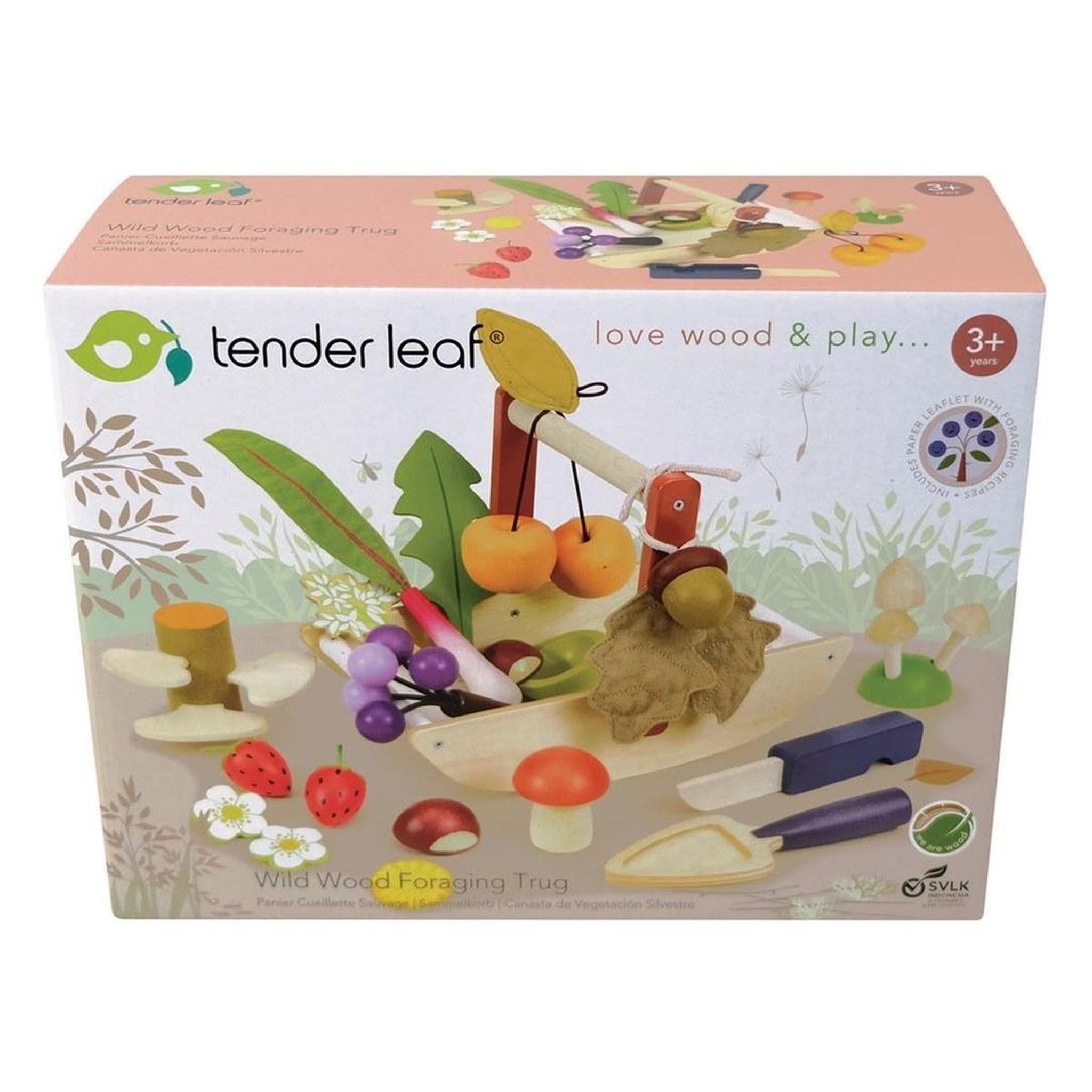 Voir la diapositive 4 : TENDER LEAF Panier Cueillette Sauvage