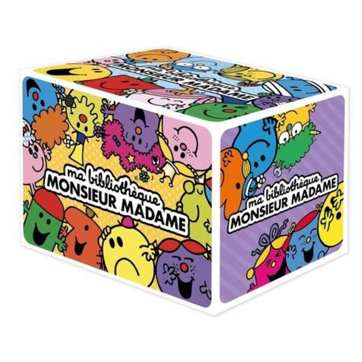 MA BIBLIOTHEQUE MONSIEUR MADAME. COFFRET E 6 VOLUMES : MME CHIPIE ; MME BAVARDE ; MME SURPRISE ; M. FARCEUR ; M. MENSONGE ; M. HEUREUX, Hargreaves Roger