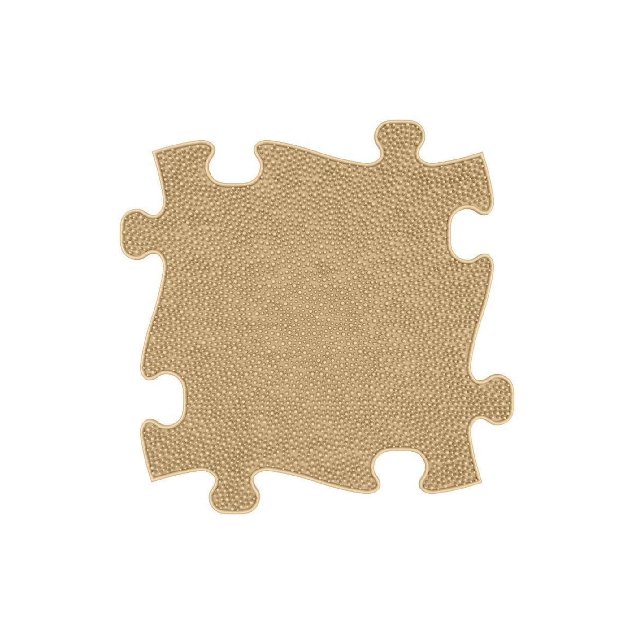 Voir la diapositive 5 : MUFFIK Tapis sensoriel  ensemble senior - 16 pièces, beige, graphite, marron