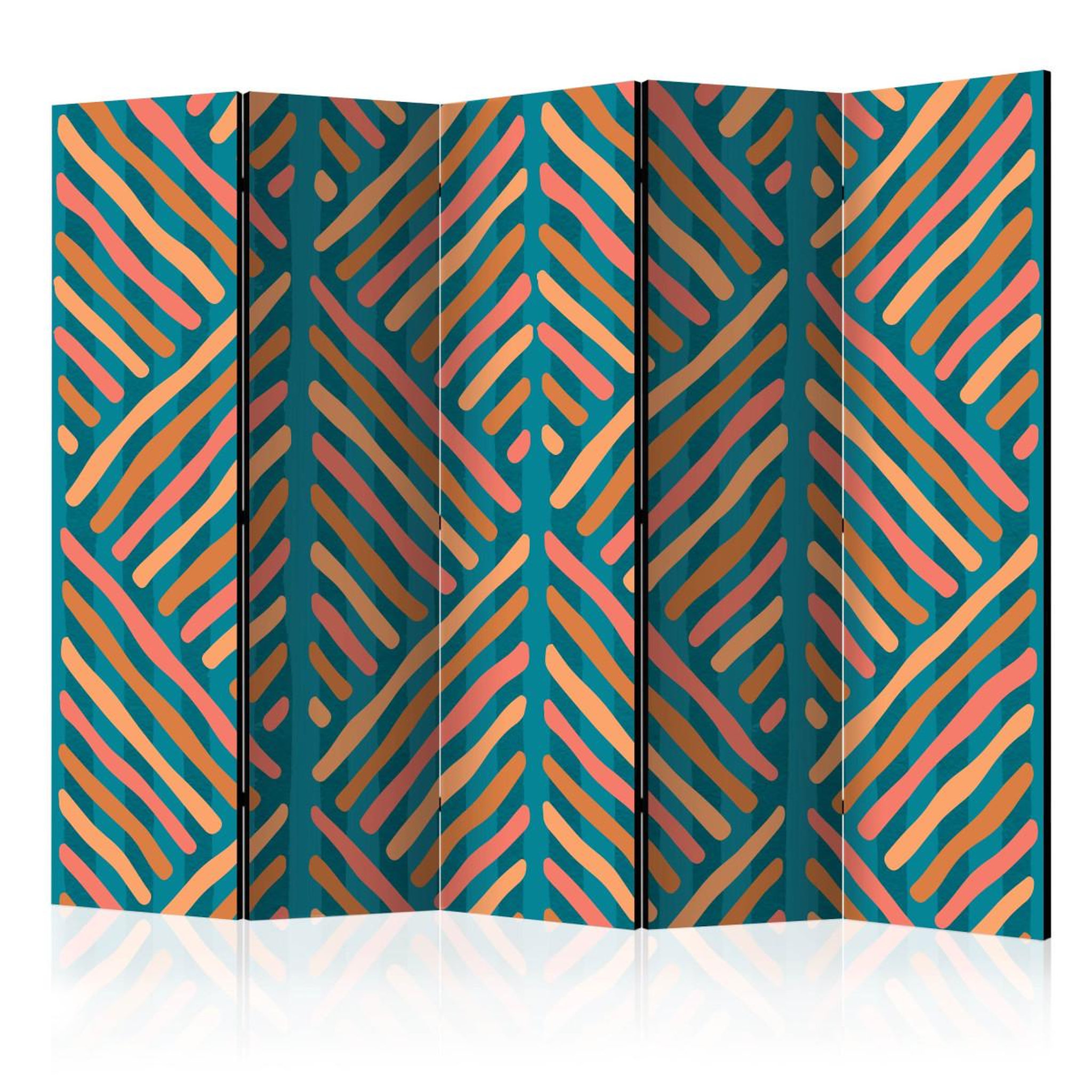 Paris Prix Paravent 5 volets  ethnic composition  172x225cm