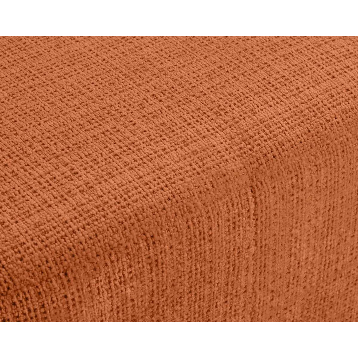 BEST MOBILIER Miro - pouf en velours texturé