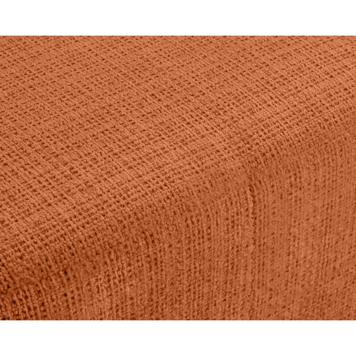 BEST MOBILIER Miro - pouf en velours texturé