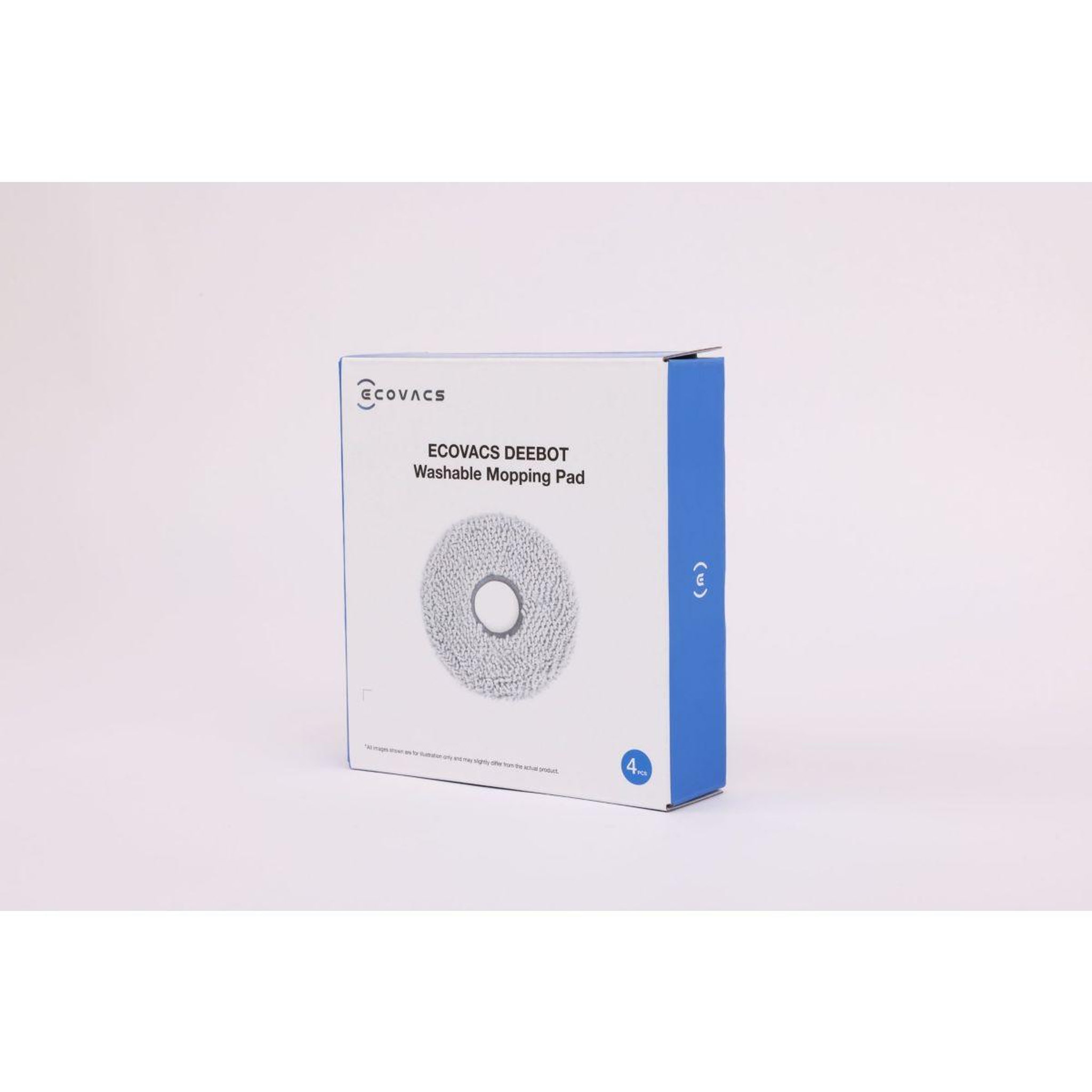 Voir la diapositive 2 : ECOVACS Lingettes et serpillères lavage rotatif microfibre dcc040047 deebot x1 omni