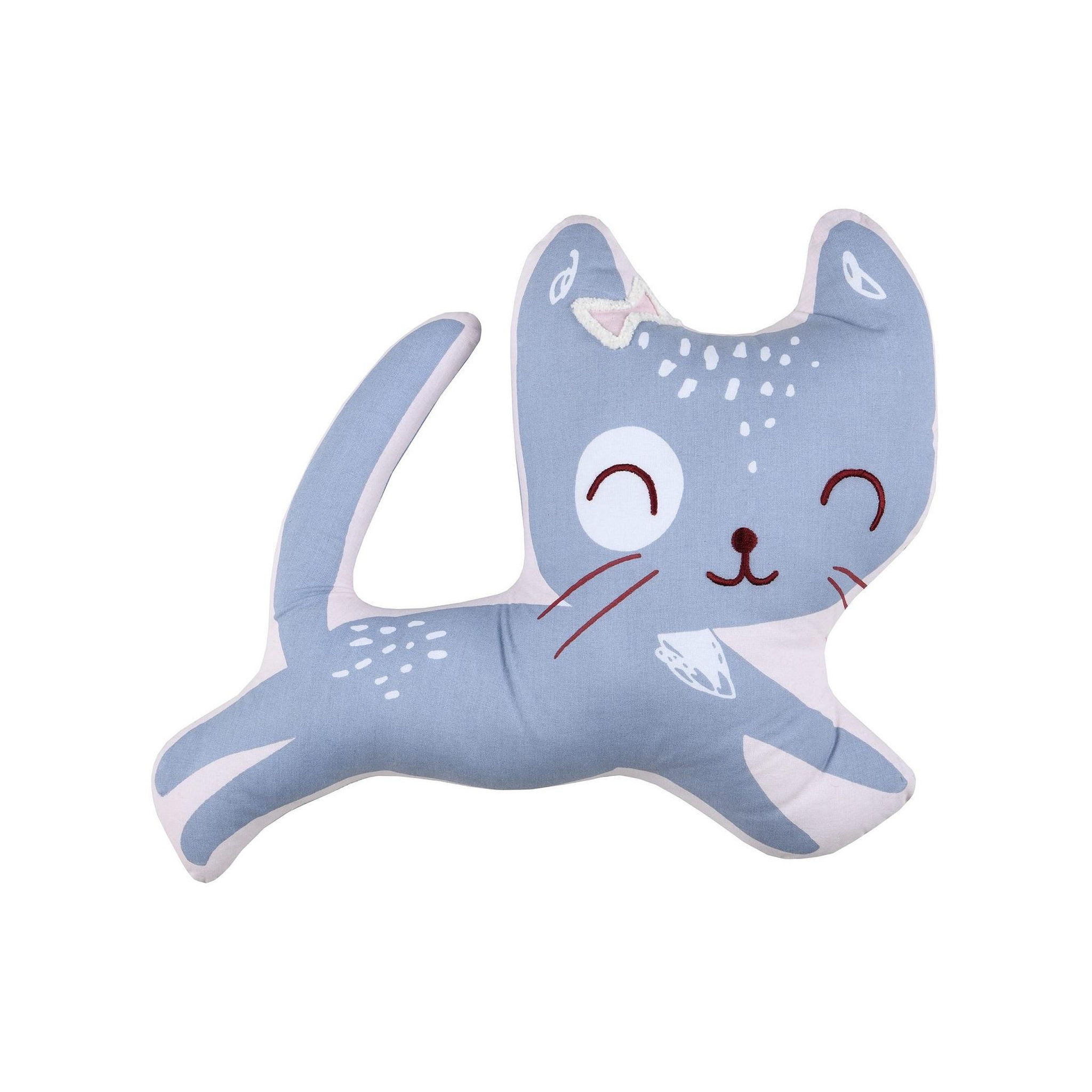 Eden Coussin zoeline forme de chat design et moderne