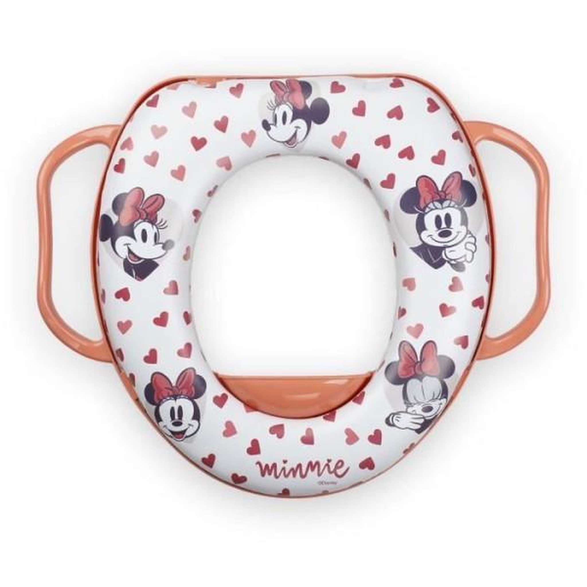 Voir la diapositive 1 : THERMOBABY Réducteur WC - THERMOBABY - Confort avec poignées - Minnie