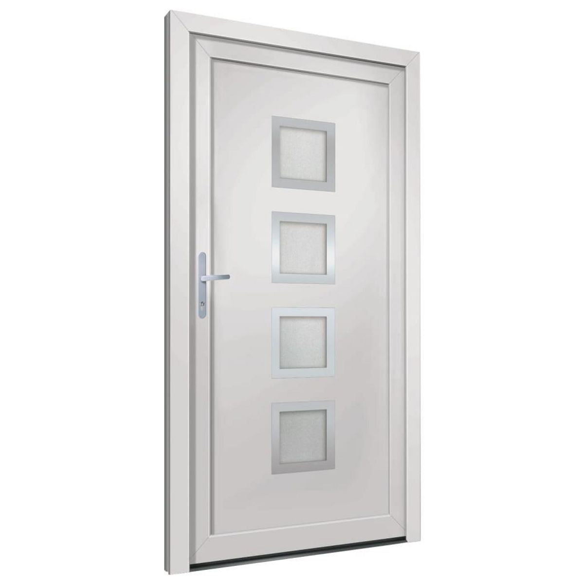 VIDAXL Porte d'entree Blanc 88x200 cm PVC