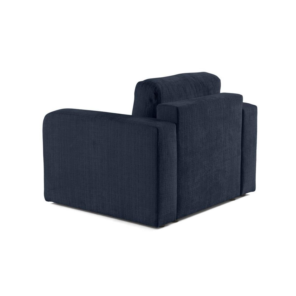 BEST MOBILIER Miro - fauteuil en velours texturé