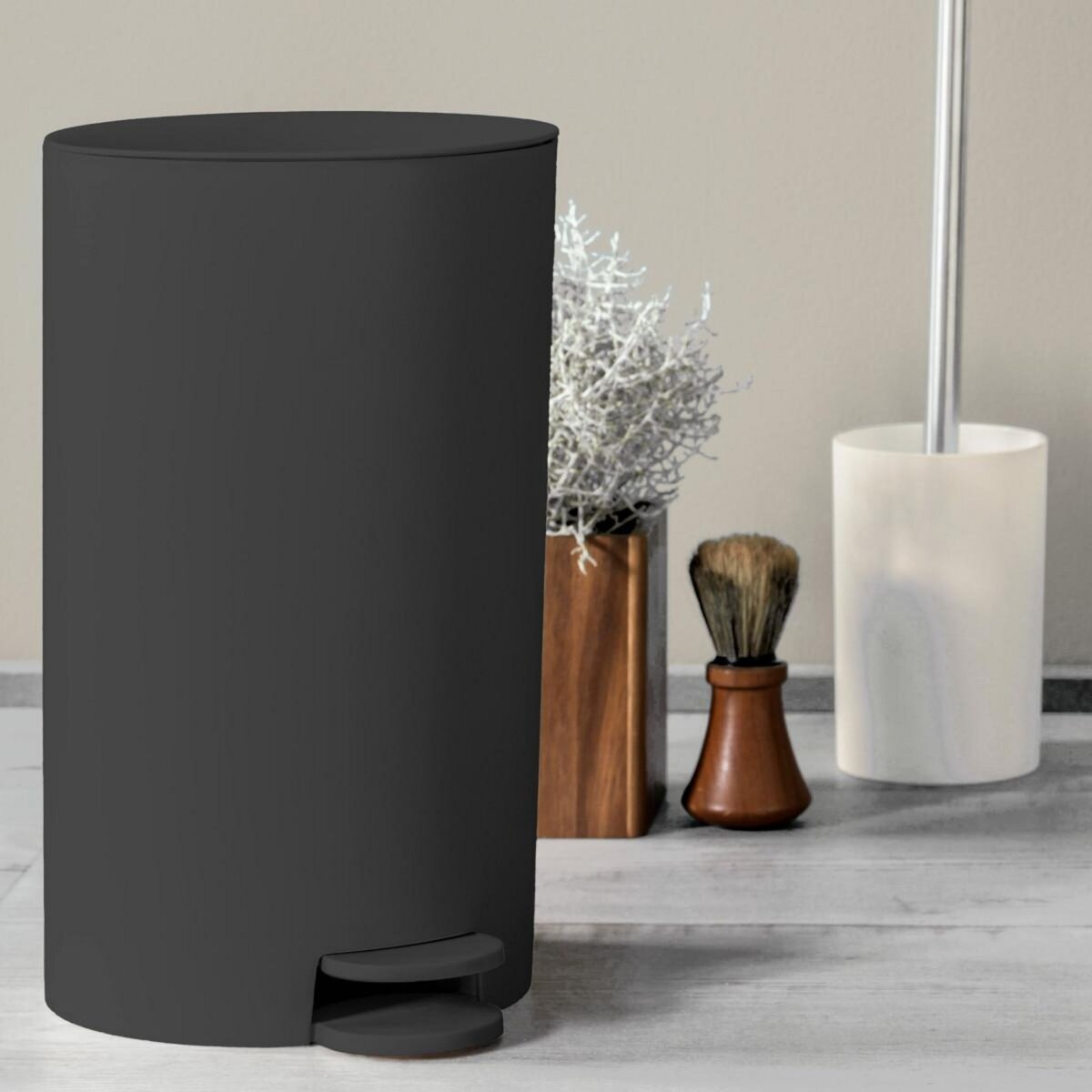 GUY LEVASSEUR Poubelle à pédale salle de bain 3L