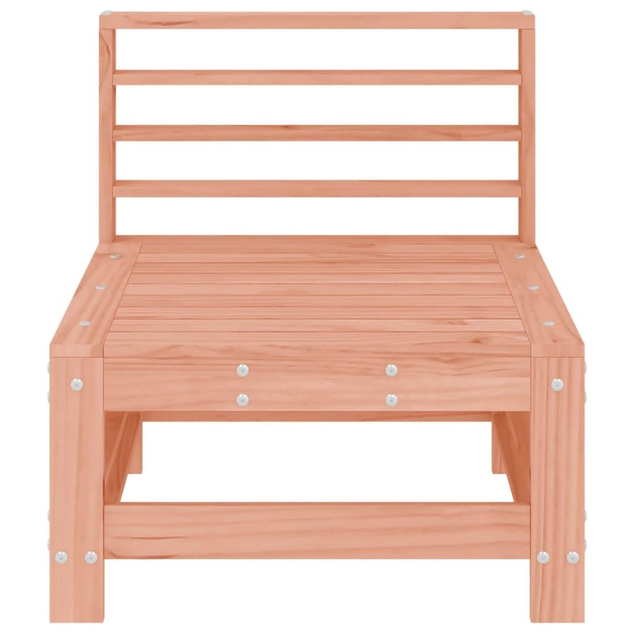 Voir la diapositive 3 : VIDAXL Canape central de jardin bois massif douglas