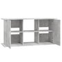 Voir la diapositive 6 : VIDAXL Support pour aquarium gris béton 121x41x58 cm bois d ingénierie
