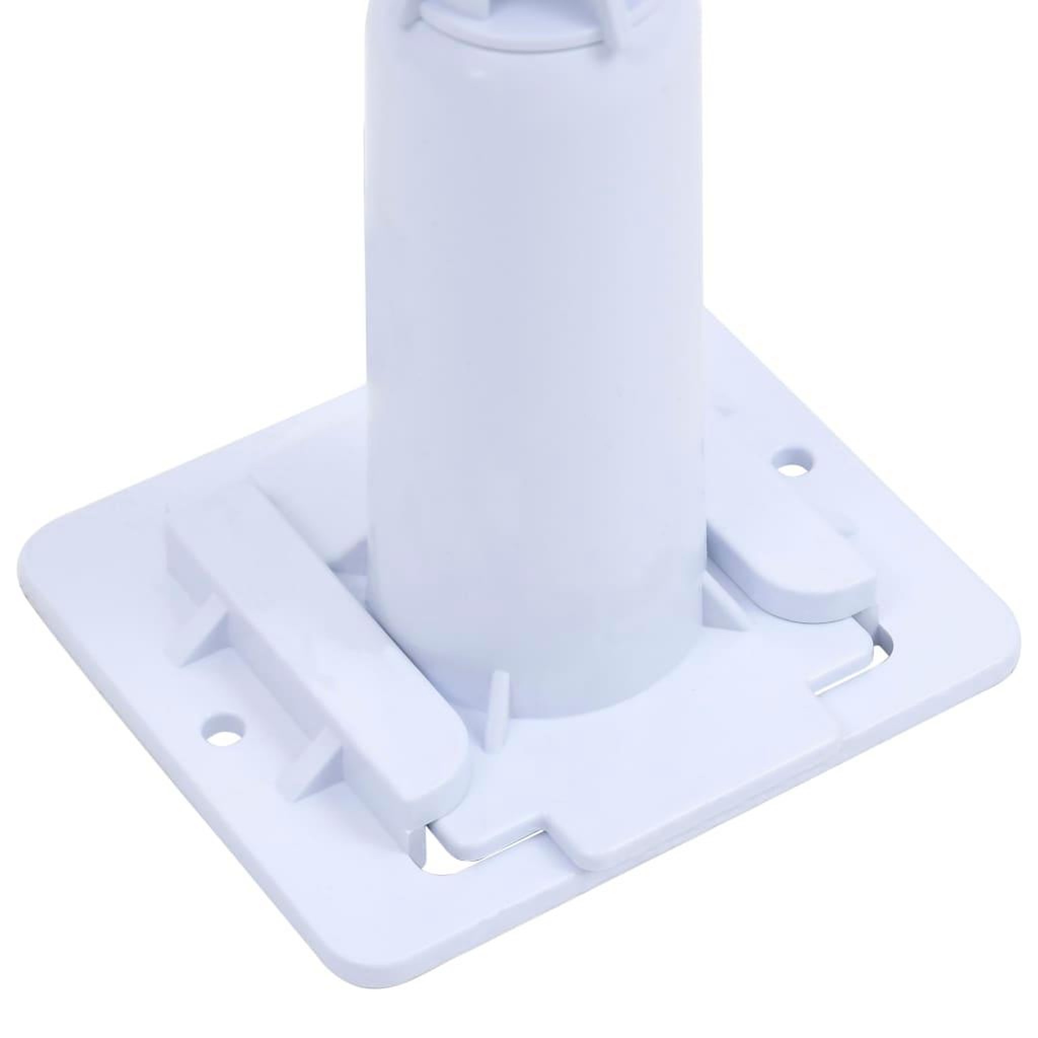 Voir la diapositive 5 : VIDAXL Rouleau de couverture de piscine avec base en plastique