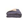 Voir la diapositive 3 : GENERIQUE Couette Microfibre 400g/m2 CALGARY Petrole + Mastic 140x200cm