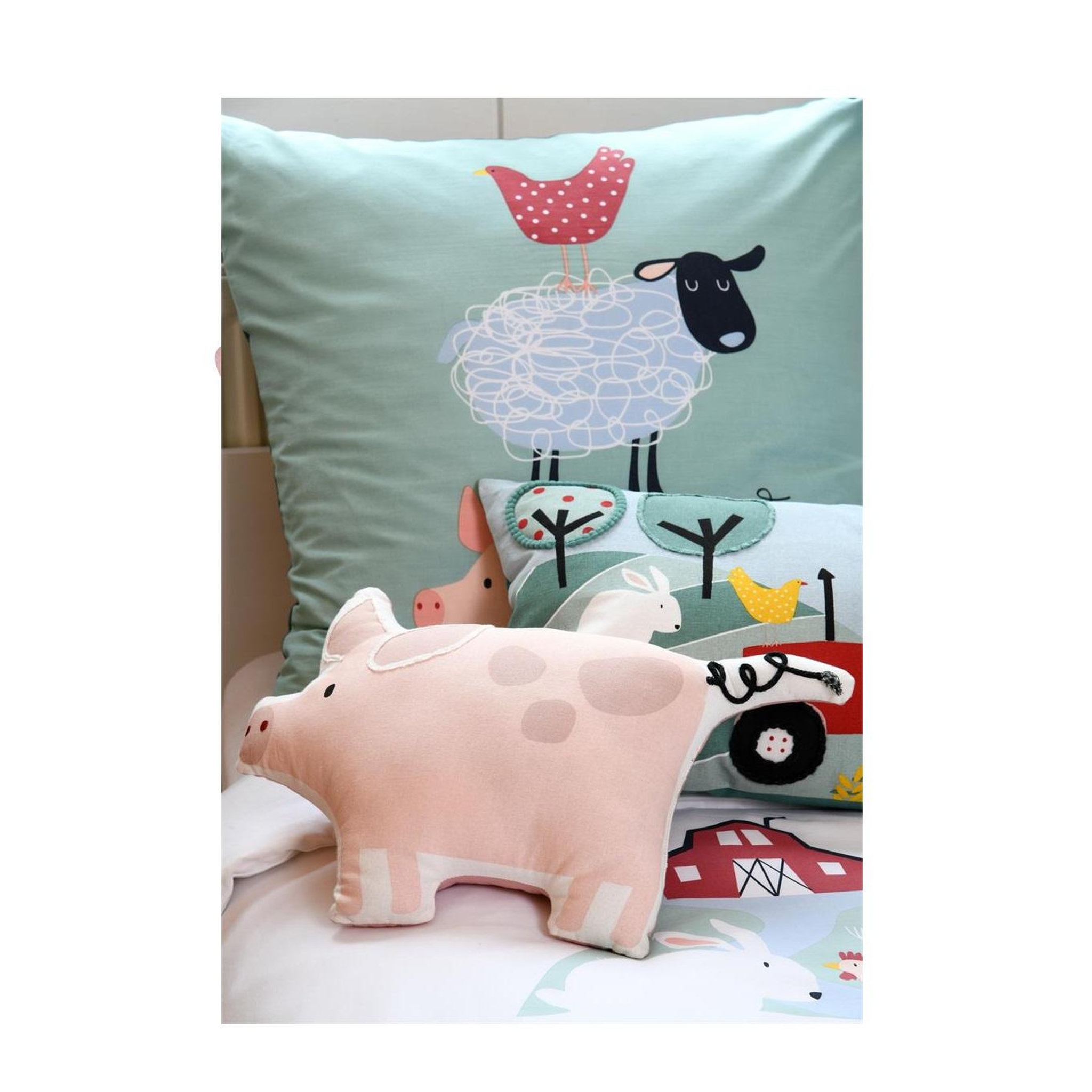 Voir la diapositive 4 : Eden Coussin le cochon de tom design et moderne