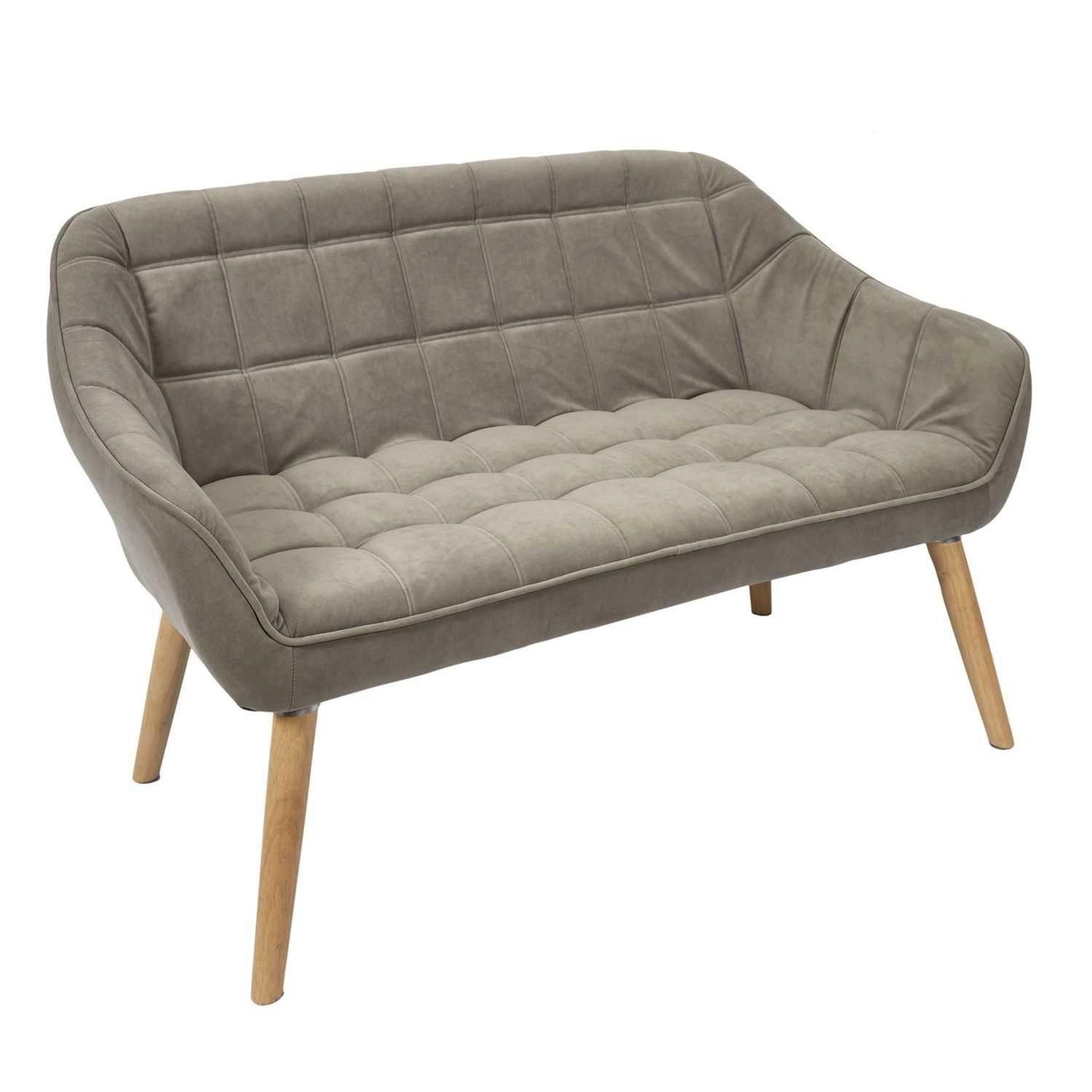 The Home Deco Factory Canapé namsos - 2 places - taupe