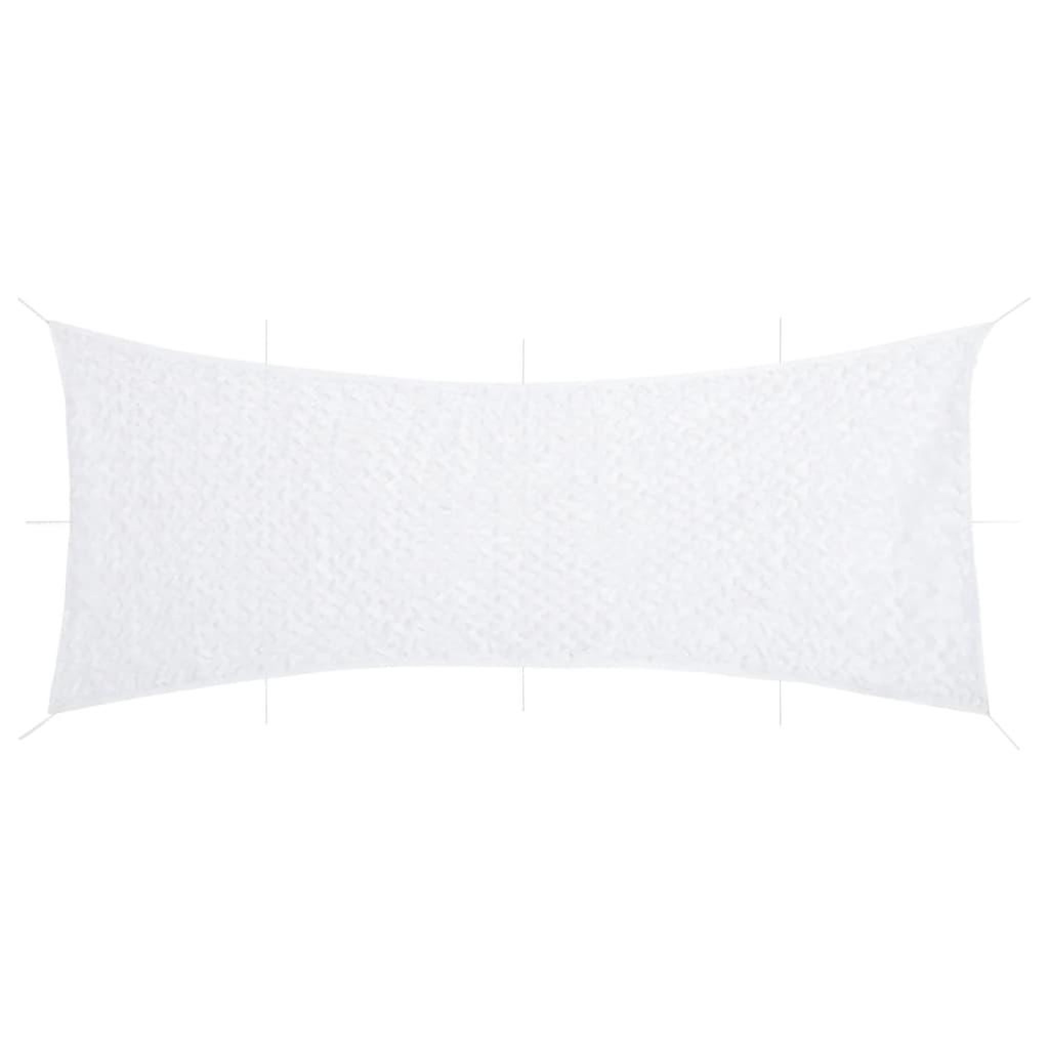 VIDAXL Filet de camouflage avec sac de rangement 844x429 cm blanc