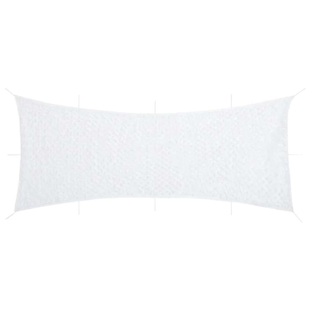 VIDAXL Filet de camouflage avec sac de rangement 844x429 cm blanc