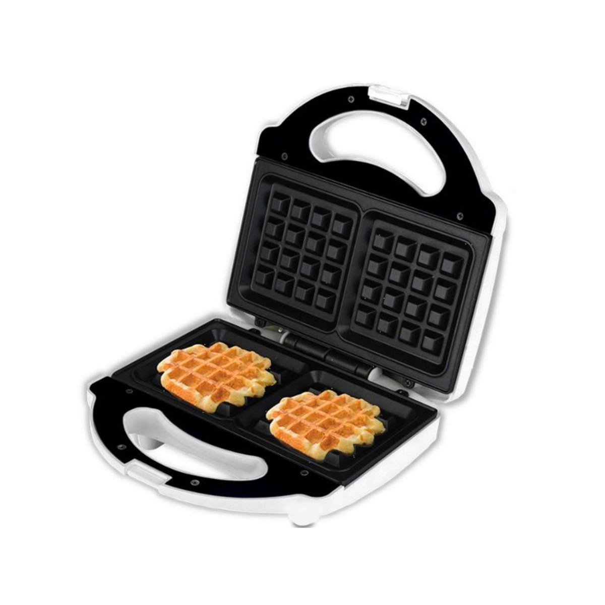 LITTLE BALANCE Croque gaufres 750w blanc - 8267