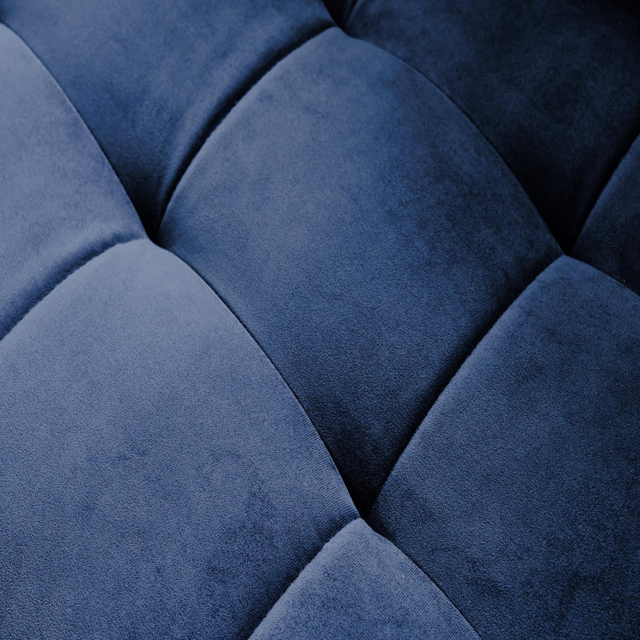 Voir la diapositive 5 : LISA DESIGN Anna - canapé d'angle gauche - 5 places - convertible - en velours