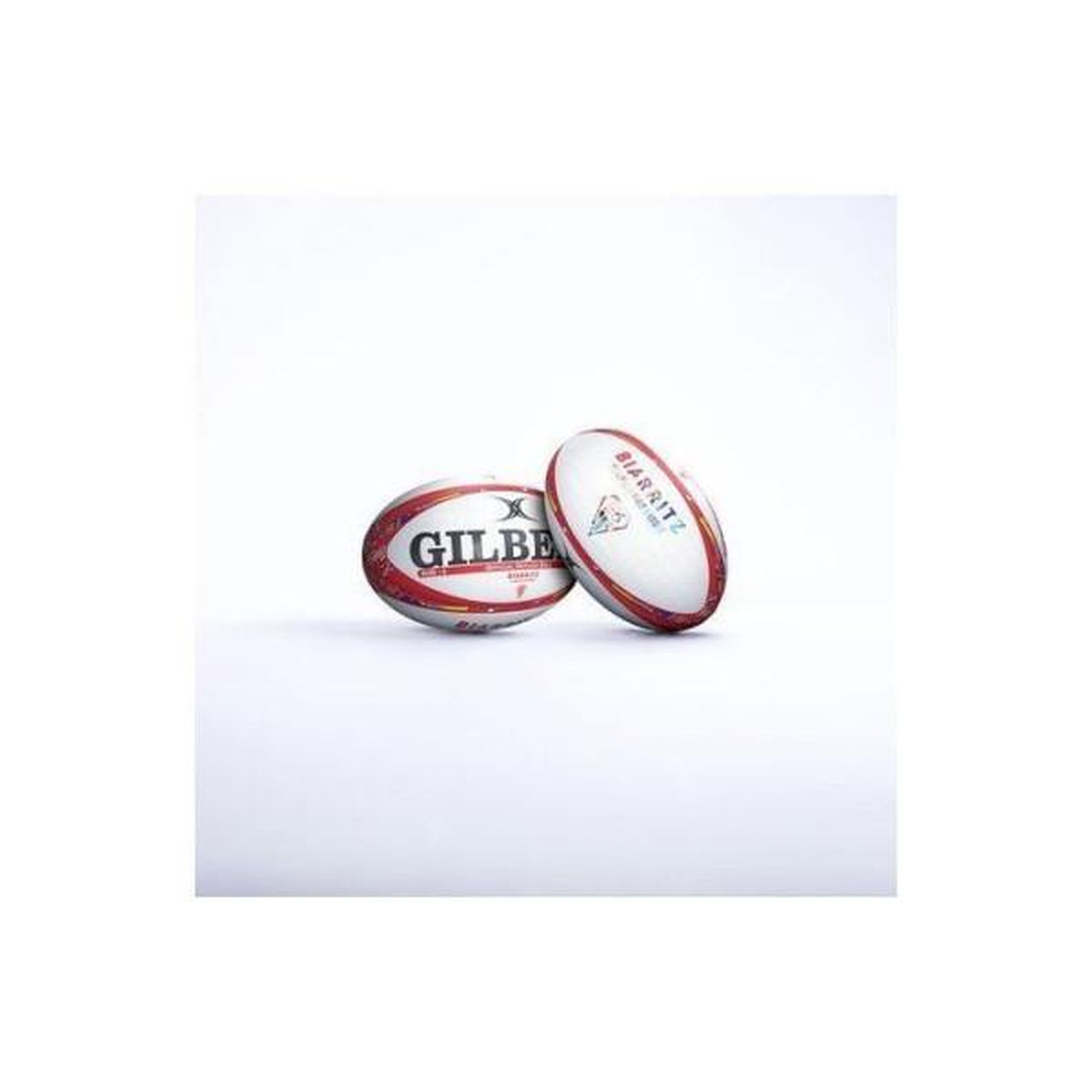 Voir la diapositive 3 : GILBERT Ballon de rugby - biarritz - replica - gilbert - taille 5