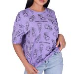 Project X T shirt  Femme Project X Paris One Piece All Over F211087. Coloris disponibles : Violet