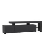 Habitat et Jardin Meuble TV en bois  Beliz  - 192 x 37 x 53 cm - Anthracite