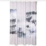 FIVE Rideau de Douche  Spirit II  180x200cm Bleu