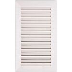 CENTRALE BRICO Grille d'aération abs naturel, L.23 x l.13.5 cm