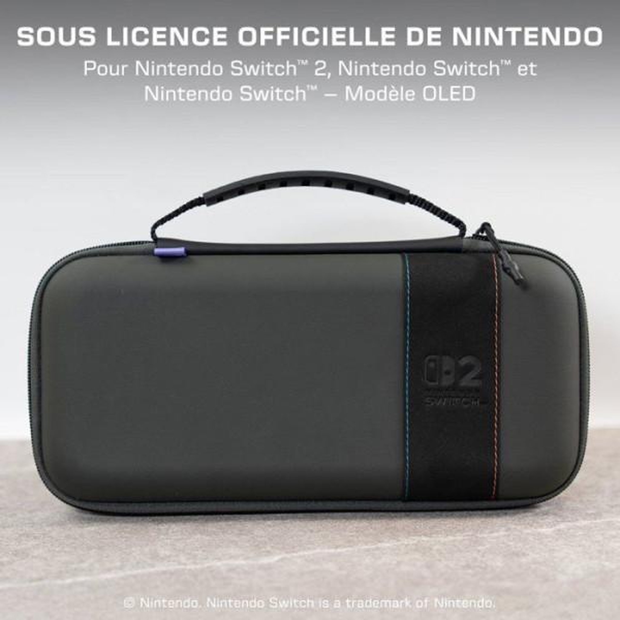 Voir la diapositive 6 : Turtle Beach Etui de voyage -TURTLE BEACH - PlayTrek - Pour Nintendo Switch 2 - Gris Anthracite
