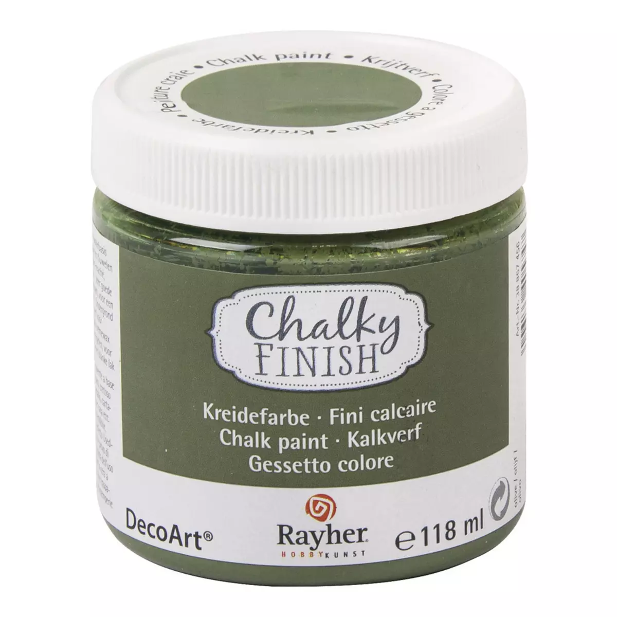 Novasol spray Peinture craie Chalky Pour Matériau poreux 118 ml Olive