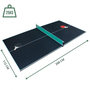 Voir la diapositive 4 : SOKKER Plateau de table de ping-pong avec accessoires - pliable ( 3 panneaux)