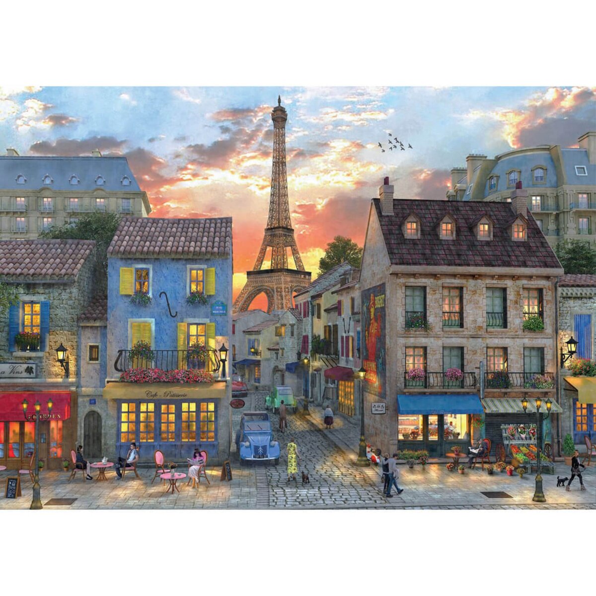 PERRE / ANATOLIAN Puzzle 3000 pièces : Rues de Paris