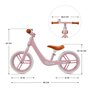 Voir la diapositive 6 : KINDERKRAFT Draisienne enfant design retro roues en mousse impermeable
