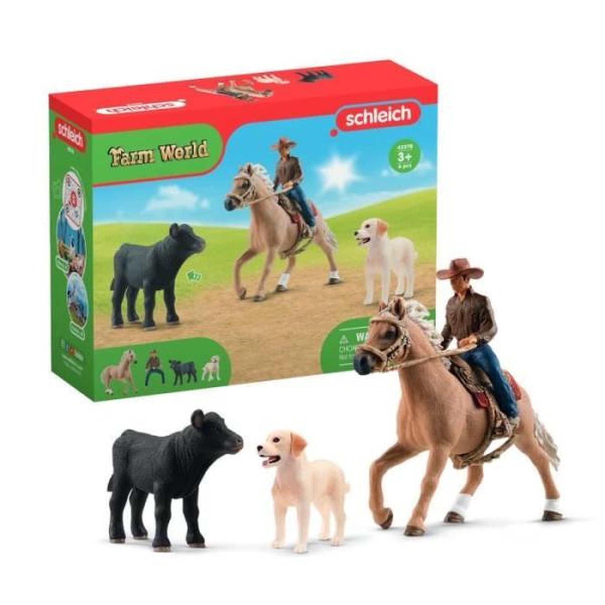 Schleich Schleich - aventures d'équitation western - 42578 - gamme farm world