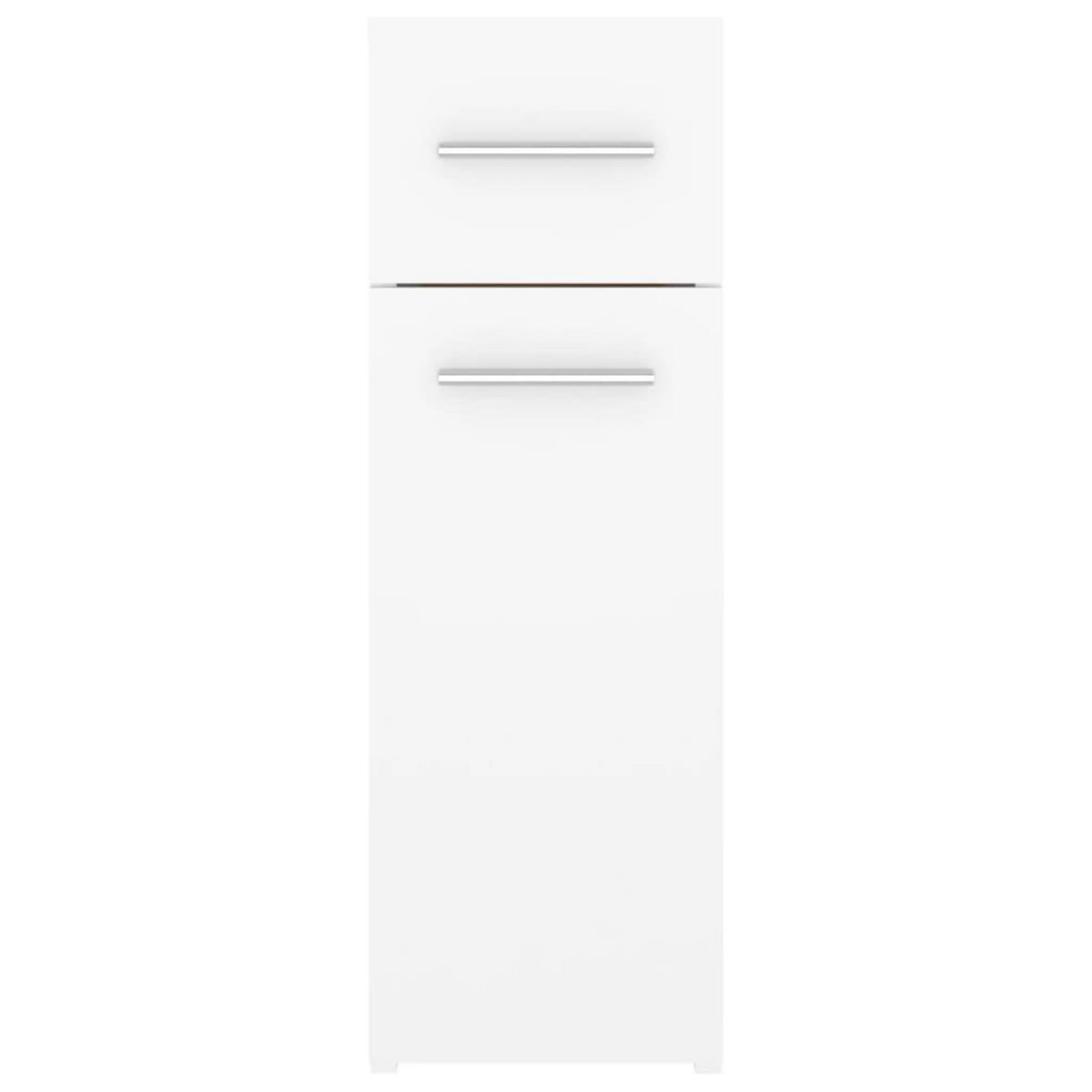 VIDAXL Armoire d'apothicaire Blanc 20x45,5x60 cm Bois d'ingenierie