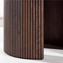 Voir la diapositive 6 : Paris Prix Table d'Appoint Effet Marbre  Bristol  52cm Marron