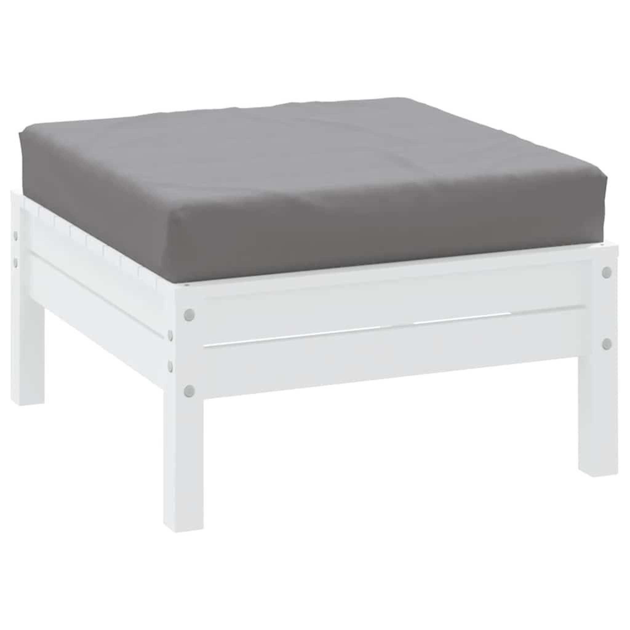 Voir la diapositive 3 : VIDAXL Coussin de palette gris 60x60x8 cm tissu oxford