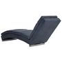 Voir la diapositive 4 : VIDAXL Chaise longue Gris Similicuir daim