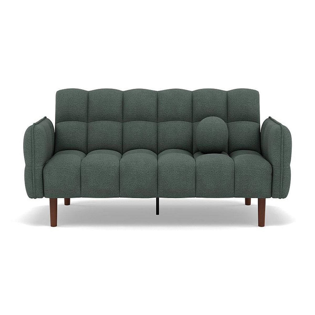 BEST MOBILIER Adam - canapé convertible clic-clac 2 places en tissu texturé