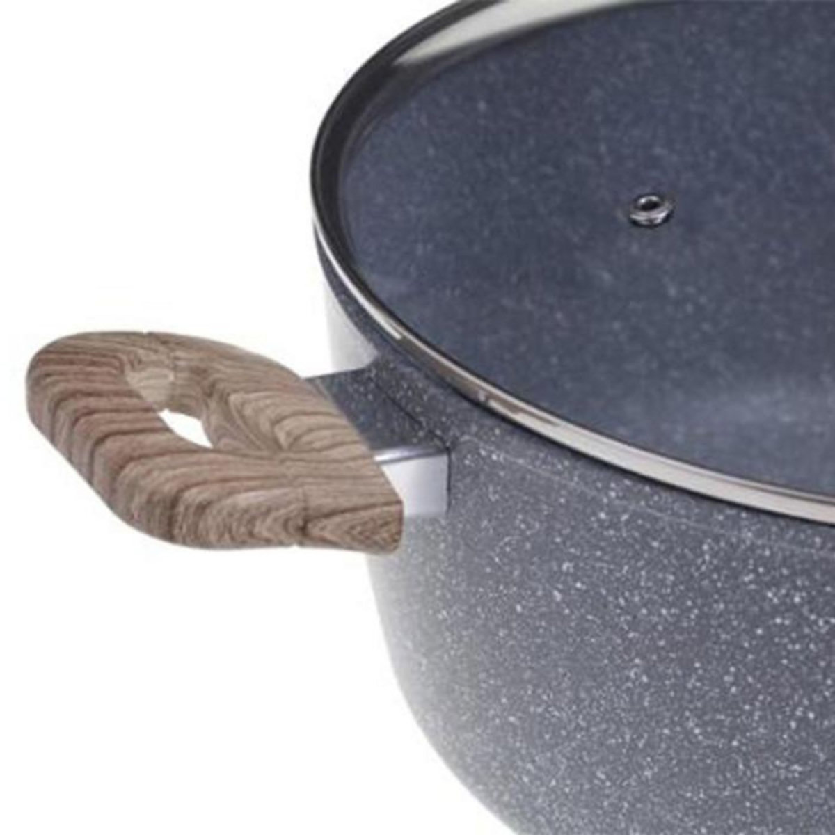 FIVE Faitout en Aluminium  Nature  28cm Gris