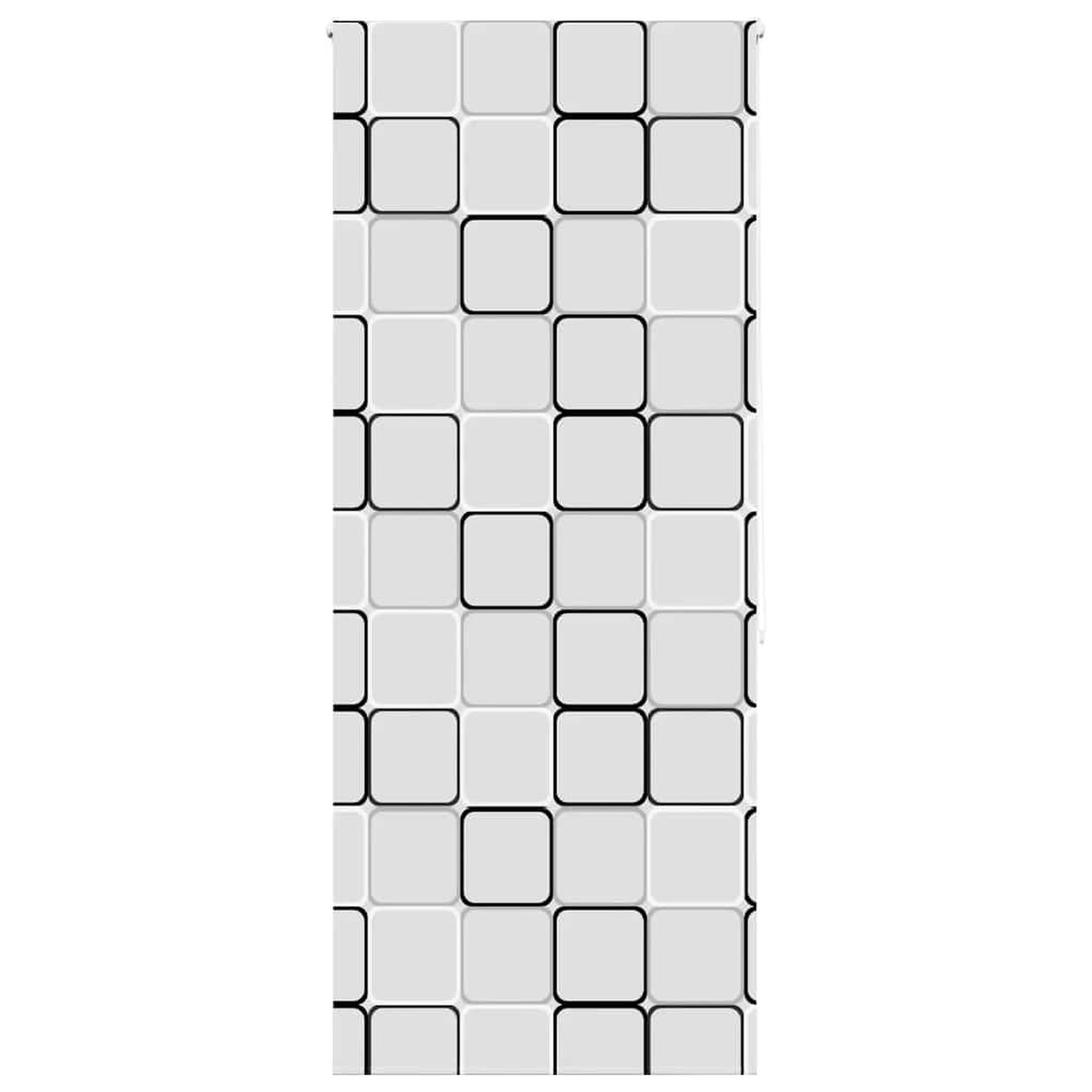 Voir la diapositive 2 : VIDAXL Store enrouleur de douche 90x240 cm largeur du tissu 86 cm