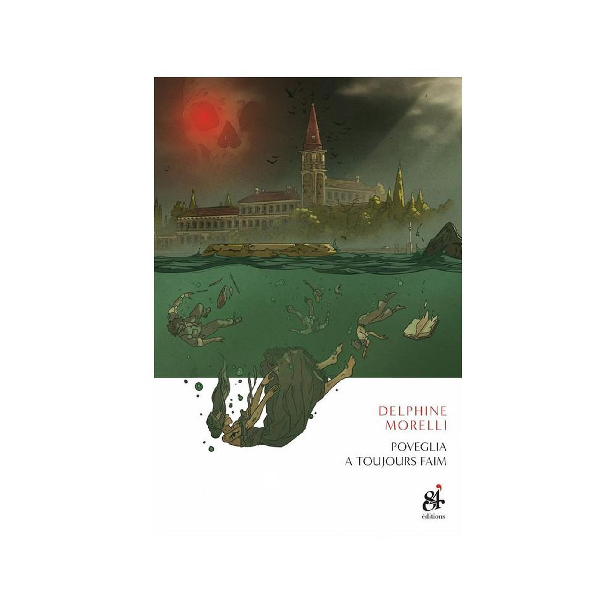 Livre poche Poveglia a toujours faim Delphine Morelli fantastique adulte