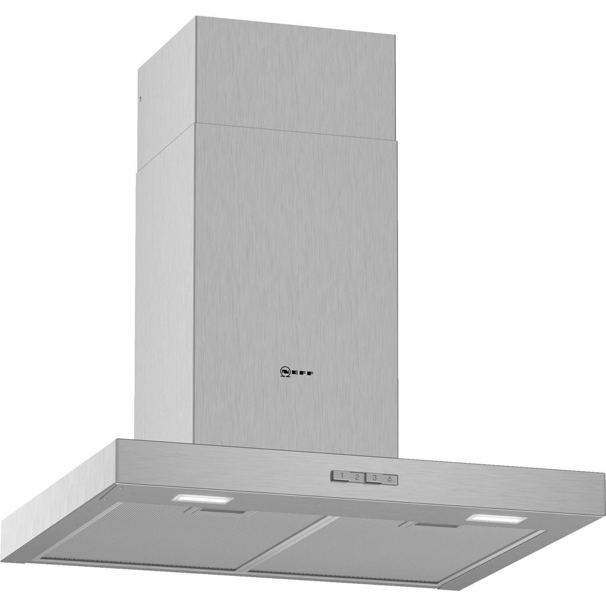 Neff Hotte décorative murale 60cm 590m3/h inox - d64bbc0n0