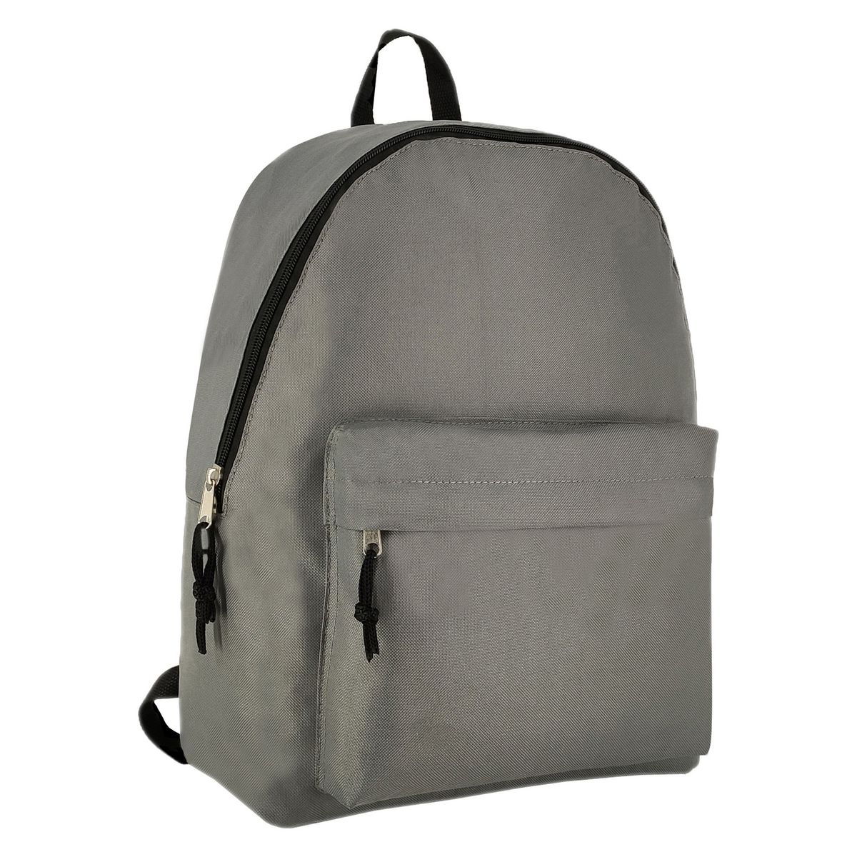 Sac à dos polyester gris