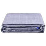 VIDAXL Tapis de tente 600x250 cm Bleu